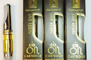 Ganja Gold Live Resin Cartridges