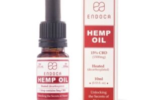 Hemp Oil Drops 1500mg CBD (Cannabidiol) (15%)