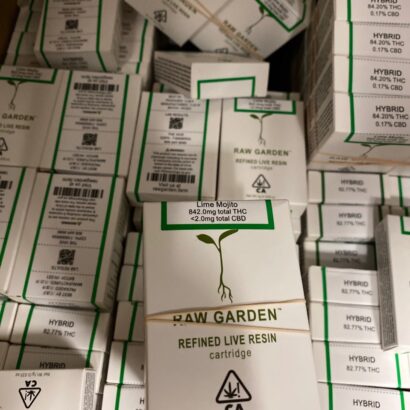 Raw Garden- Live Resin Carts