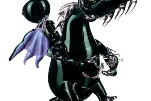 "Puff" The Glass Dragon Bong