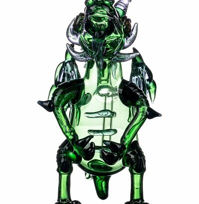 "Puff" The Glass Dragon Bong