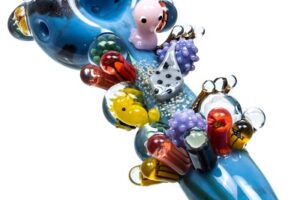 Blue Sea Glass Spoon