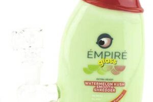 Glass Shampoo Bottle Mini Rig