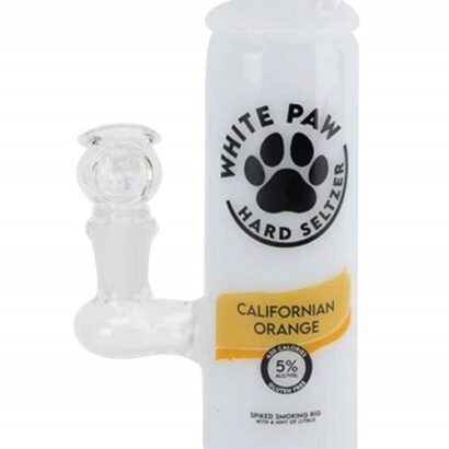 White Paw Glass Waterpipe