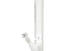 18" Thick Glass Straight Tube