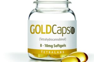 TetraLabs GoldCaps CBD (30 capsules)