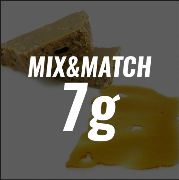 Multi Pack (Budder, Live Resin, Shatter, Crumble, Diamonds, Wax, Caviar) – 7g