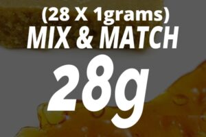 Multi Pack (Budder, Live Resin, Shatter, Crumble, Diamonds, Wax, Caviar) – 28 x 1g