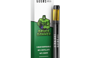 Straight Goods – Bruce Banner Disposable (Hybrid)