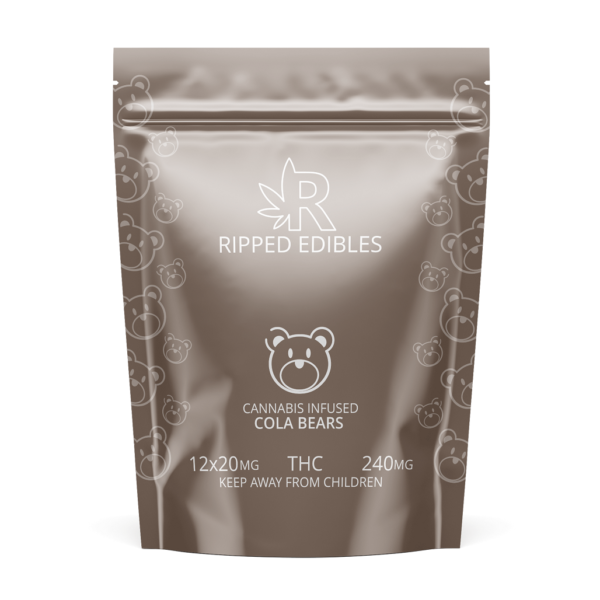 Ripped Edibles – Cola Bears 240mg THC