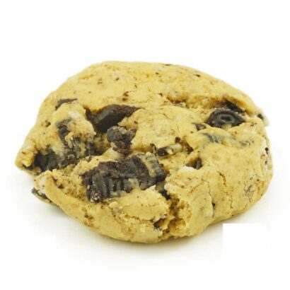 Get Wrecked Edibles – Cookies and Cream Cookie 50mg THC (Indica)
