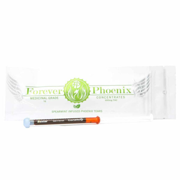 Forever Phoenix 600mg THC Phoenix Tears – Spearmint Infused 4 packs