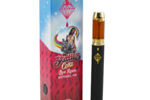 Diamond Concentrates – Zkittlez Cake Live Resin Disposable Pen