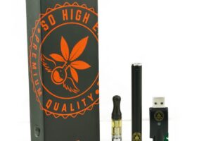 So High Extracts Premium Vape Kits 0.5ML THC – Green Apple