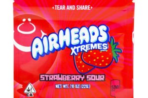 Airhead Extremes – Strawberry Sours 500MG THC