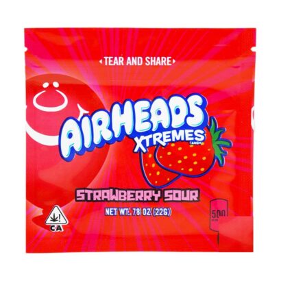 Airhead Extremes – Strawberry Sours 500MG THC