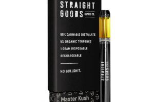 Straight Goods – Master Kush Disposable (Indica)