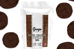 Ganja Edibles – Double Chocolate Cookie 30mg