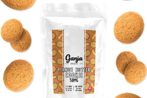 Ganja Edibles – Peanut Butter Cookie 50mg