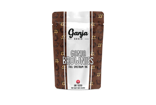Ganja Edibles – Chocolate Brownie 200mg