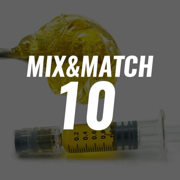 So High THC Distillate Mix and Match – 10