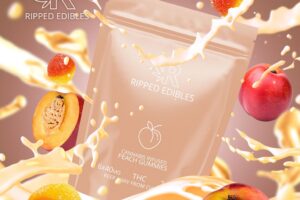 Ripped Edibles – Peaches 240mg THC