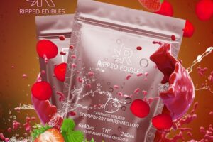 Ripped Edibles – Strawberry 240mg THC