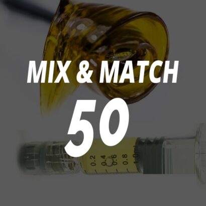 So High THC Distillate Mix and Match – 50