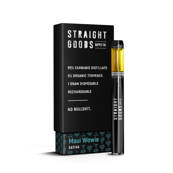 Straight Goods – Maui Wowie Disposable (Sativa)