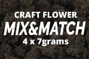 Multi Pack – Craft Flowers AAAA+ 4 x 7g