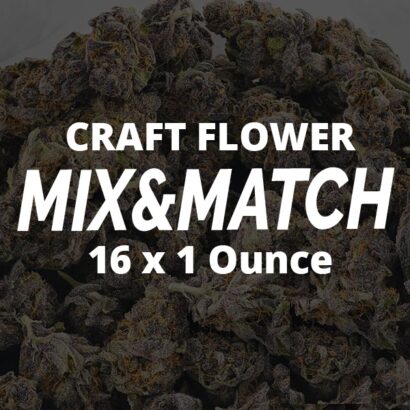 Multi Pack – Craft Flowers AAAA+ Pound 16 x 1 Ounce