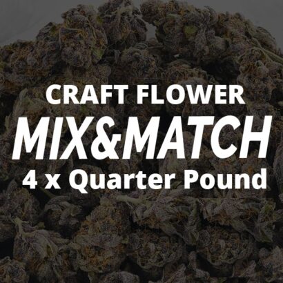 Multi Pack – Craft Flowers AAAA+ Pound 4 x Quarter Pound