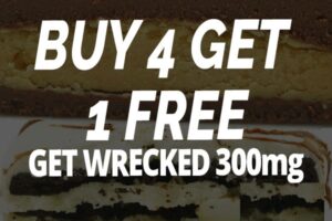 Get Wrecked Edibles 300mg – Buy 4 Get 1 Free