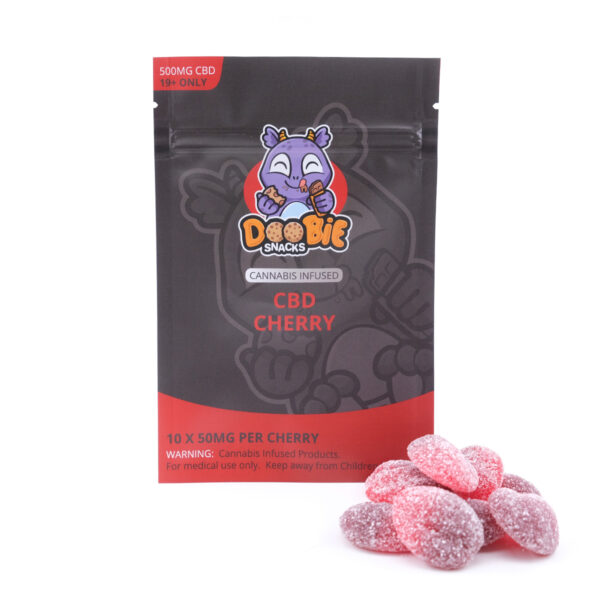 Doobie Snacks – Cherry 500mg CBD