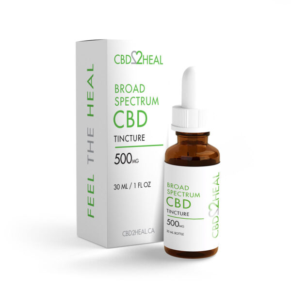CBD2HEAL – Broad Spectrum CBD Oil Tincture (30ml Bottle)