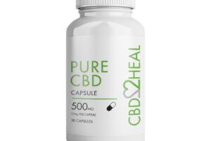 CBD2HEAL – Pure CBD Gel Capsules (30 caps)
