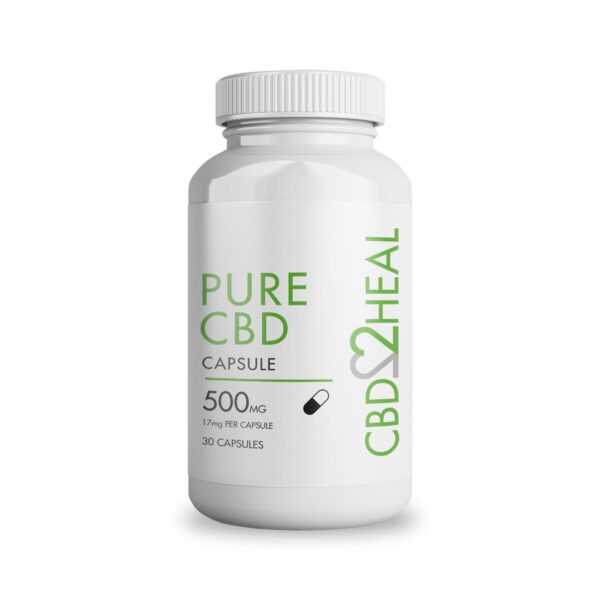 CBD2HEAL – Pure CBD Gel Capsules (30 caps)