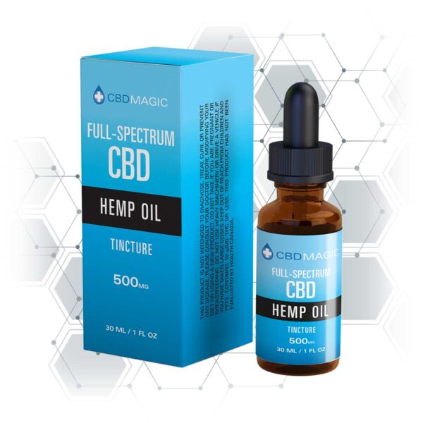 CBD Magic – Full Spectrum CBD Hemp Oil Tincture (30 ml Bottle)