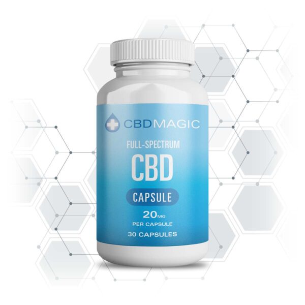 CBD Magic – Full Spectrum CBD Hemp Gel Capsules (30 caps)