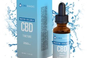 CBD Magic – Water Soluble CBD Tincture 250mg (30 ml Bottle)