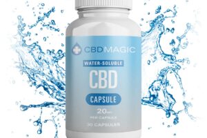 CBD Magic – Water Soluble CBD Gel Capsules 600mg (30 caps)