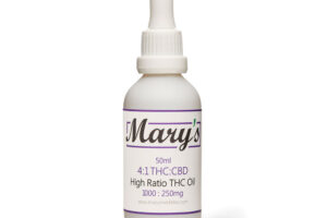 Mary’s Medibles – High Ratio 4:1 THC Tincture 1000mg THC/250mg CBD