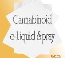 CANNABINOID C-LIQUID SPRAY ON PAPER